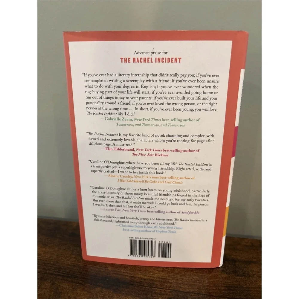NEW Rachel Incident: A Novel by Caroline O'Donoghue‎ (2023, Hardcover) Book